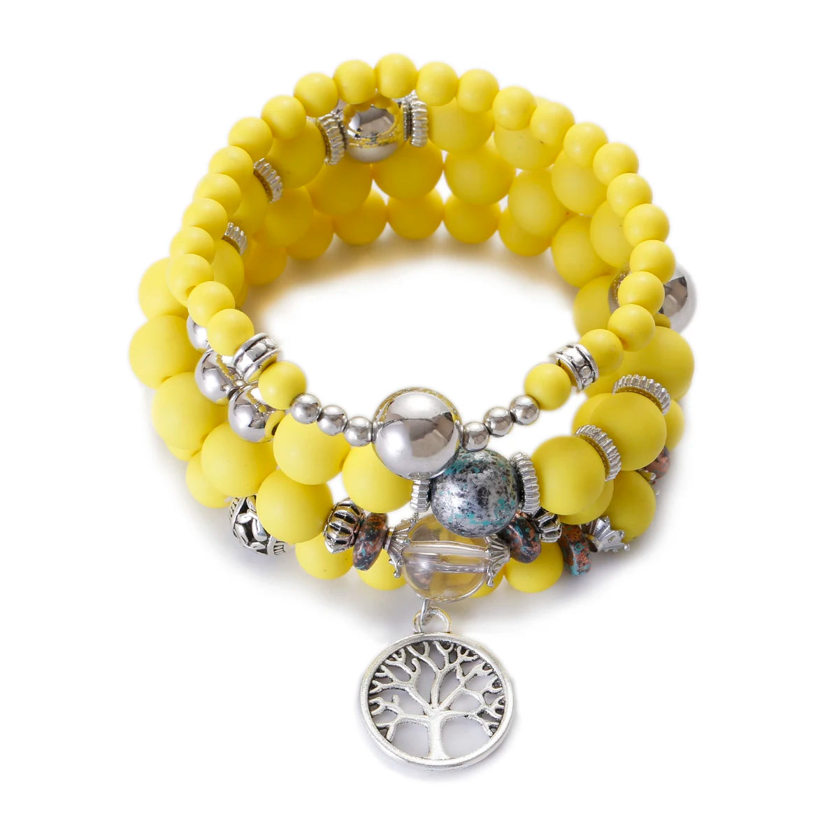 3pcs/Set Green Bodhi Beads Bracelets For Women Boho Summer Butterfly Charm Bracelet Femme Friendship Bracelets Bangles