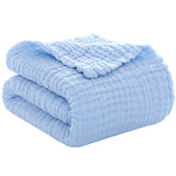 Baby Swaddle Blanket Muslin Newborn Wrap for Child Kids Boys Girls Bath Towel Infant Solid Soft Cotton Stroller Cover 105*105cm