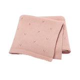 Sweet Solid Color Newborn Baby Boys & Girls Muslin Swaddle Blankets Organic Cotton Infant Security Blankets Receiving Blankets