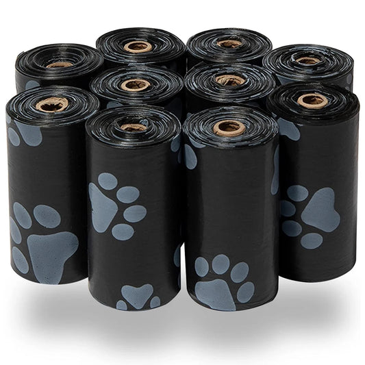 Biodegradable Dog Poop Bags 1/3/5/10/15Rolls Outdoor Cleaning Waste Bag with Breakpoint, Puppy Cat Animal Stool Bag Pet Supplies