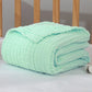 Baby Swaddle Blanket Muslin Newborn Wrap for Child Kids Boys Girls Bath Towel Infant Solid Soft Cotton Stroller Cover 105*105cm