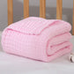 Baby Swaddle Blanket Muslin Newborn Wrap for Child Kids Boys Girls Bath Towel Infant Solid Soft Cotton Stroller Cover 105*105cm