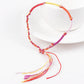 10 Pcs /Set New Rainbow Color Mix Braid Friendship Bracelets for Women Jewelry Gift DIY Handmade Rope Bangles Random Color