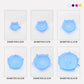 Silicon Stretch Lids Fresh  Keeping Cover Reusable Airtight Food Wrap Covers Stretchy Microwave Lid for Kitchen 6PCS