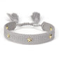 Woven Friendship Bracelet For Women With Saying C'EST LA VIE Summer Stackable Jewelry