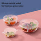 6pcs/set smiling face Multifunctional Fruit and Vegetable Fresh-Keeping Cover Reusable Silicone Stretch Lids for Food Bowls