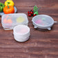1/5pcs Silicone Preservation Cover Reusable Airtight Food  Universal Dish Stretch Round Lids Food Grade Storage Covers For Kitch