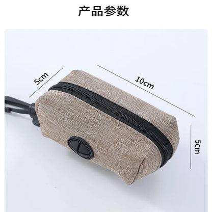 Dog Poop Bag Dispenser Hangingable Dog Poop Bag Holder Dispenser for Dogs Walking Garbage Bags Dispensers Pet Supplies