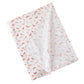 Baby Cotton Muslin Swaddle Blanket Floral/Animal Print Stroller Blanket Infant Diaper Newborn Receiving Blanket