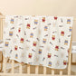 Baby Receive Blanket for Newborn Cotton Muslin Swaddle Blanket Bedding Infant Bath Towel Baby Items Mother Kids