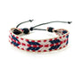 Boho Woven Friendship Love Wrap Bracelets Rope Handmade Thread Braided Ethnic Embroidery Wristbands Women Men Jewelry Adjustable