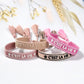 Woven Friendship Bracelet For Women With Saying C'EST LA VIE Summer Stackable Jewelry
