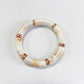 Boho Acrylic Beads Bracelet for Women Multi Color Friendship Elastic Girls Bohemia Stretchy Resin Charm Couple Bangles Jewelry