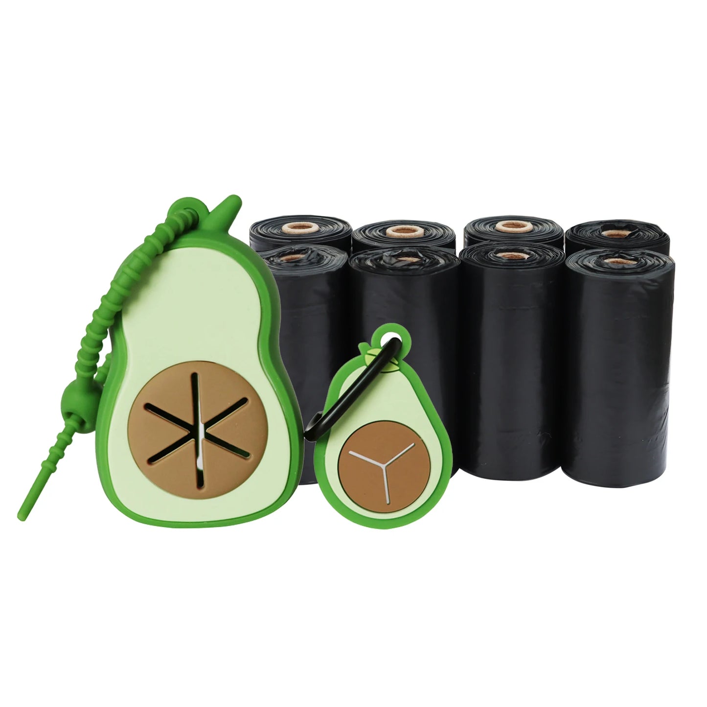 Biodegradable Eco Friendly Compostable Dog Poop Bag Pet Shit Bag Clip Silicone Poop Bag Holder Dispenser