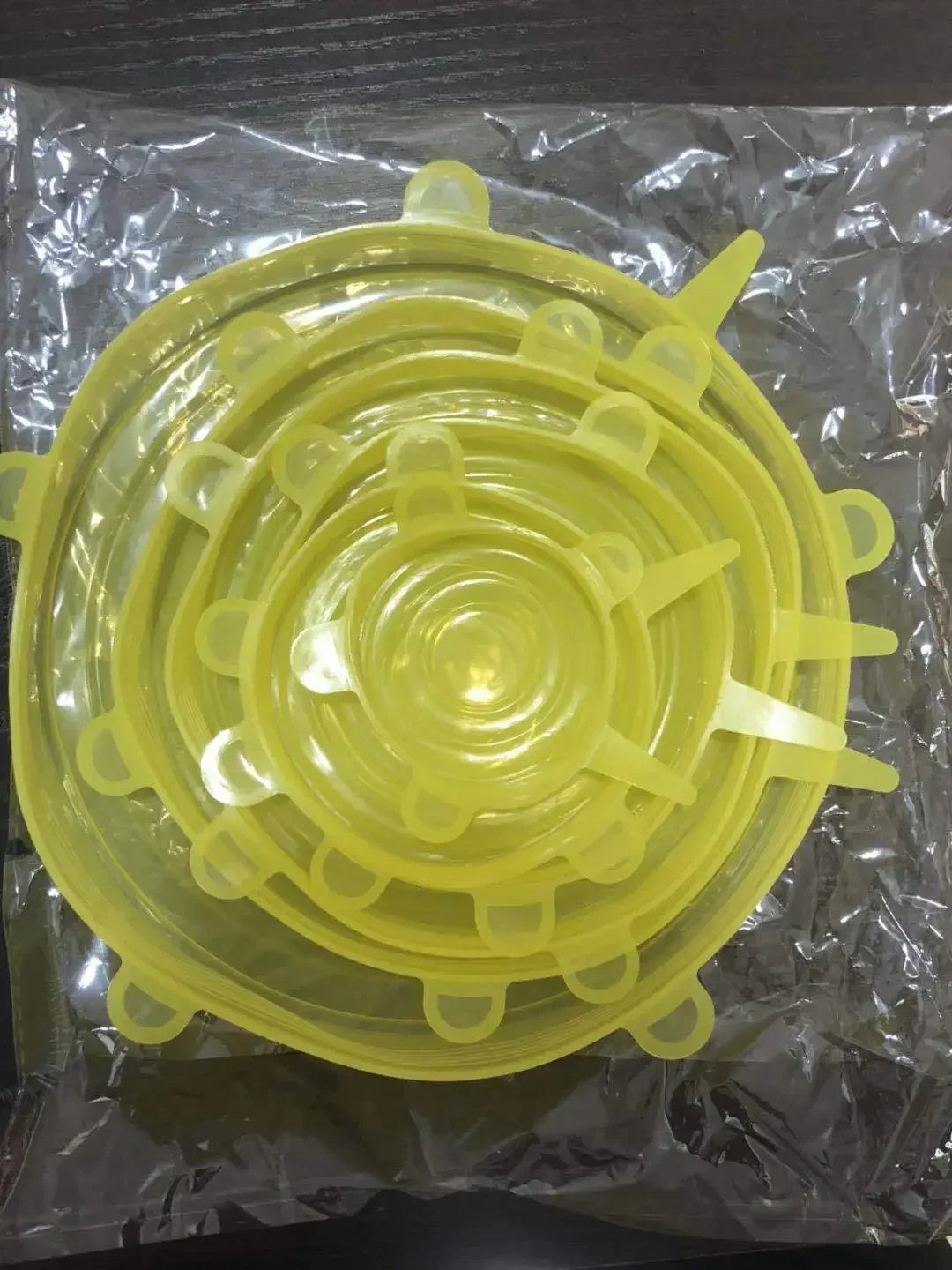 Silicone Stretch Lid Kitchen Accessories Can Be Reused Food Cover Plastic Wrap Cover Fresh-keeping Sealed Bowl Storage Home