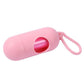 Dog Poop Bag Holder Portable Pet Waste Bag Dispenser Capsule Shape Dog Garbage Holder Dispensers Cleaning Supplies