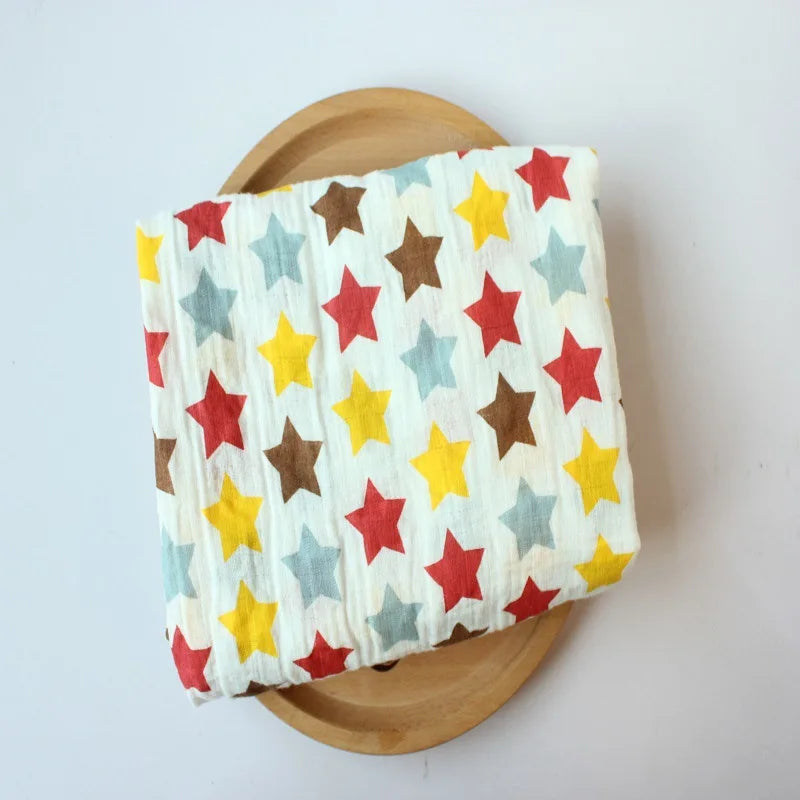 Cotton Muslin Swaddle Blankets Baby Towel For Newborns Swaddle Blanket newborn  baby wrap