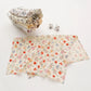 Baby Cotton Muslin Swaddle Blanket Floral/Animal Print Stroller Blanket Infant Diaper Newborn Receiving Blanket