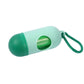 Dog Poop Bag Holder Portable Pet Waste Bag Dispenser Capsule Shape Dog Garbage Holder Dispensers Cleaning Supplies