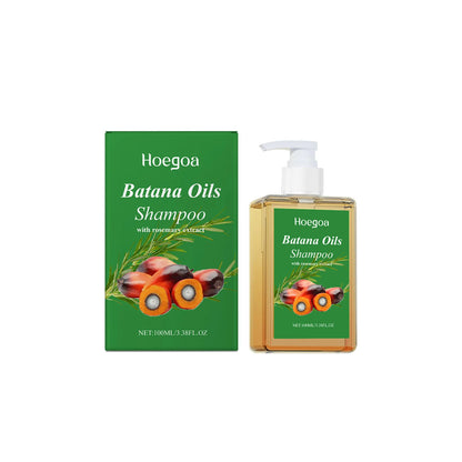 Batana Oil Shampoo Hair Growth Moisturizing Gloss Enhancing Softening Long Lasting Scent Remove Loose Dandruff Flakes Hair Care