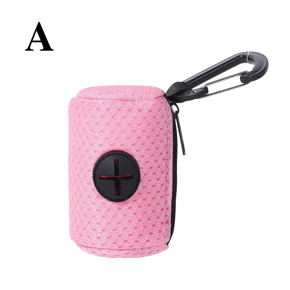 Dog Poop Bag Dispenser Hangingable Dog Poop Bag Holder Poo Bags Dispenser For Dogs Walking Garbage Bags Dispensers Pet Supplies