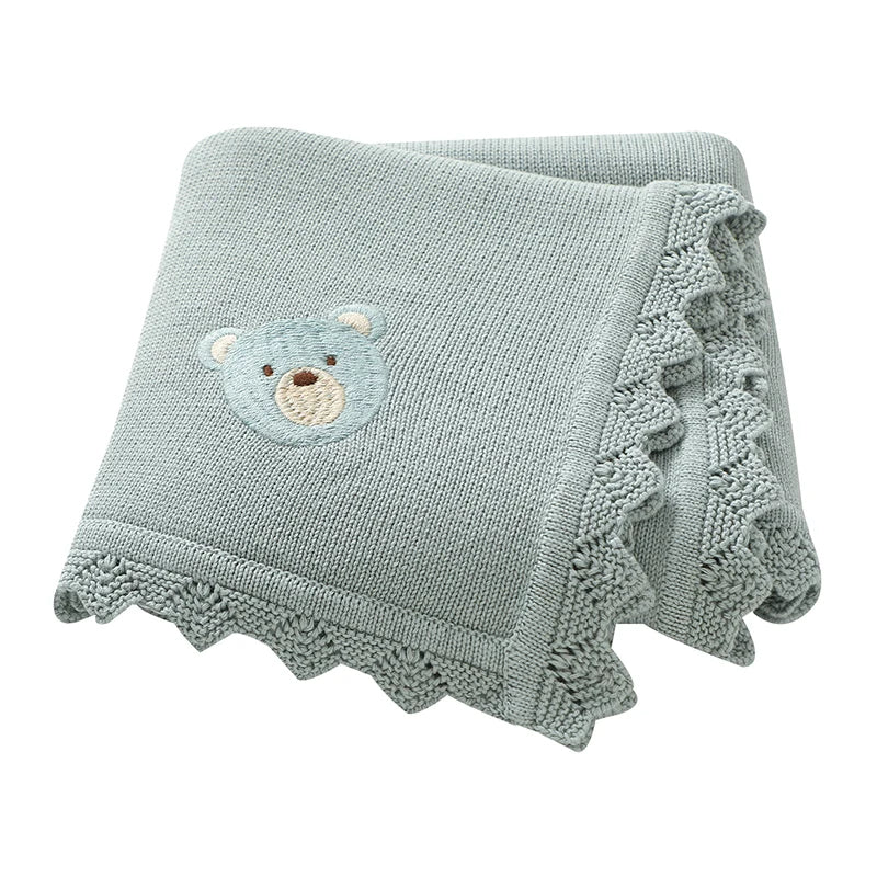 Month Baby Blanket Newborn Infant Swaddle Wrap Crib Cuddle for Stroller Nursery Travel 90*70cm Toddler Boys Girls Dual-Use Stuff