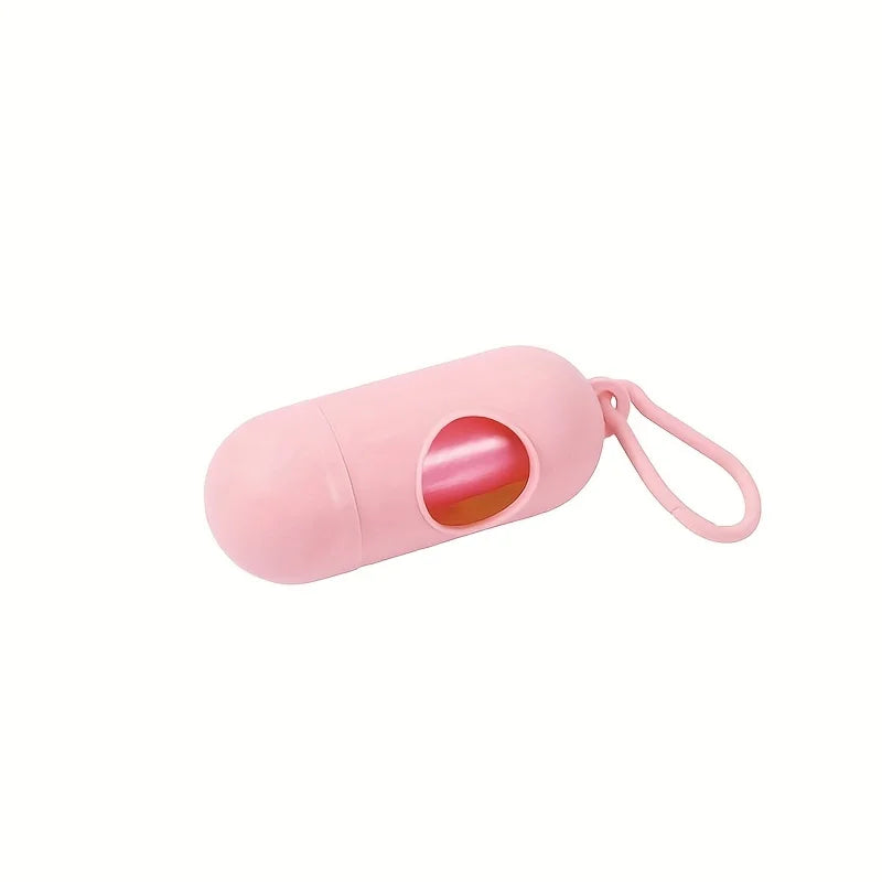 Dog Poop Bags With Dispenser And Leash Clip - Mildly Scented Waste Bags For Easy Cleanup