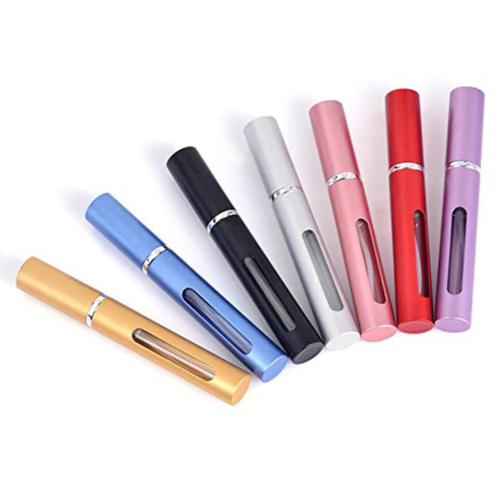Refillable Perfume Bottle Travel Size Portable Ultra Fine Spray Bottle Atomizer Empty Refillable Bottle 5ml