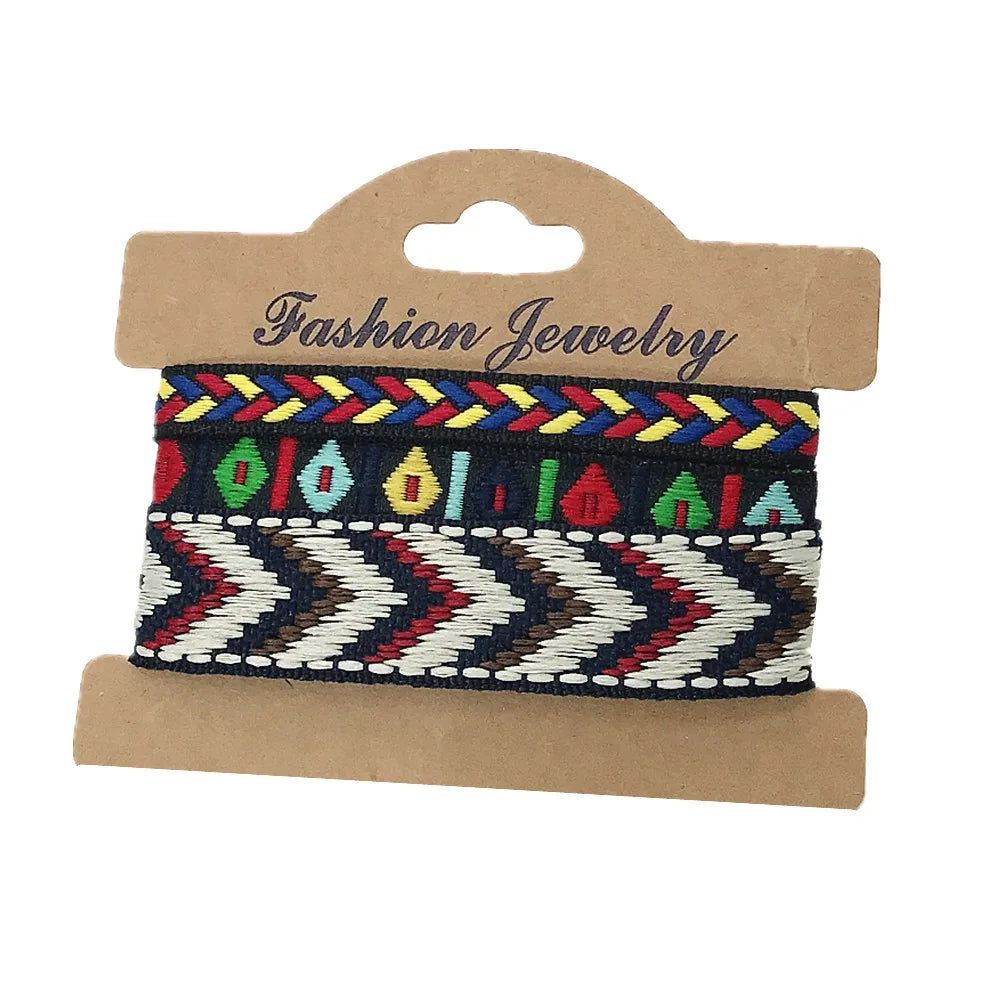 3pcs/Set Boho Ethnic Wrap Friendship Couple Bracelet For Woman Men Bracelets Bangles Jewelry Set Wholesale Accessories Dropship