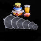 6Pcs Silicone Stretch Lids, Food Bowl Covers, Reusable Food Saving Covers, Retractable Multifunctional Fresh-keeping Lid
