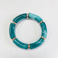 Boho Acrylic Beads Bracelet for Women Multi Color Friendship Elastic Girls Bohemia Stretchy Resin Charm Couple Bangles Jewelry