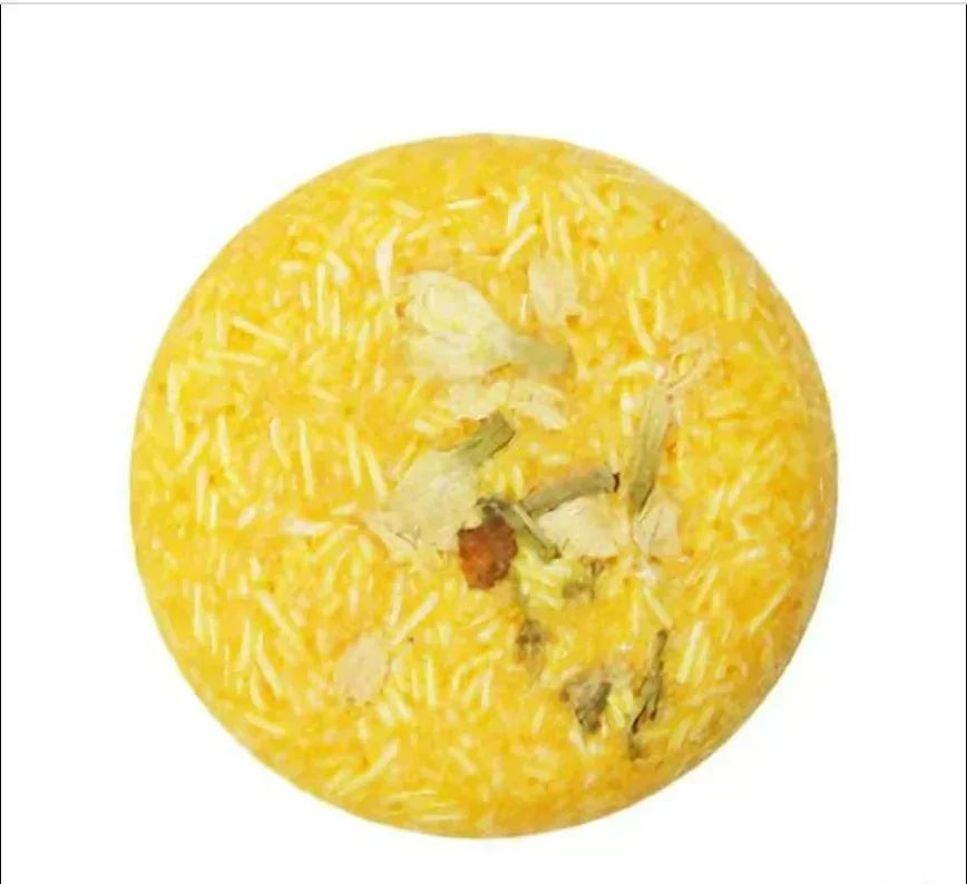 10G Natural Organic Polygonum Essence Hair Darkening Shampoo Bar Soap Mild Formula Hair Shampoo Gray Hair Reverse Cleansing