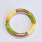 Boho Acrylic Beads Bracelet for Women Multi Color Friendship Elastic Girls Bohemia Stretchy Resin Charm Couple Bangles Jewelry