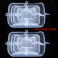 6/12Pcs/Lot Silicone Stretch Lids Universal Taper Pot Bowl Food Wrap Sealed Cover for Kitchen Cookware