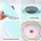 Leeseph Silicone Lids for Bowl, Reusable Sealed Suction Lids Fits Cups, Bowls, Plates, Pots, Pans, Food Storage Kitchen Gadgets