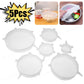 1/5pcs Silicone Preservation Cover Reusable Airtight Food  Universal Dish Stretch Round Lids Food Grade Storage Covers For Kitch