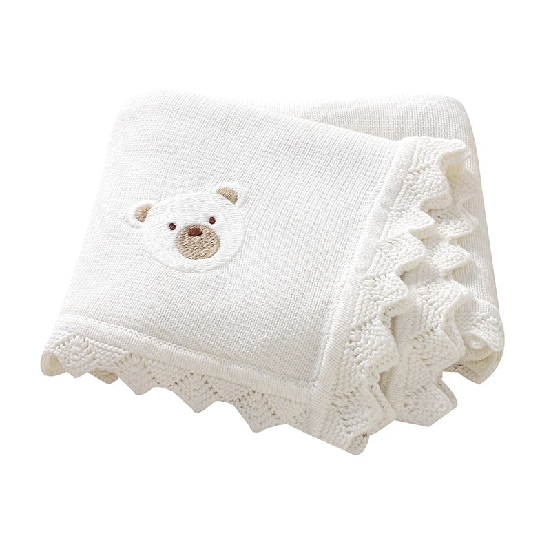 Month Baby Blanket Newborn Infant Swaddle Wrap Crib Cuddle for Stroller Nursery Travel 90*70cm Toddler Boys Girls Dual-Use Stuff