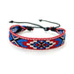 Boho Woven Friendship Love Wrap Bracelets Rope Handmade Thread Braided Ethnic Embroidery Wristbands Women Men Jewelry Adjustable