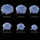 6pcs Silicone Bowl Lids, Flexible Sealed, Elastic Food Storage Covers, Reusable, Dishwasher & Microwave Safe, High-Quality