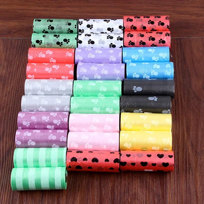Dog Poop Bag Dispenser Bags Pet Waste Garbage Disposable Outdoor Waste Bag Carrier Dispenser Clean Pick Up Tools Pet Accessories