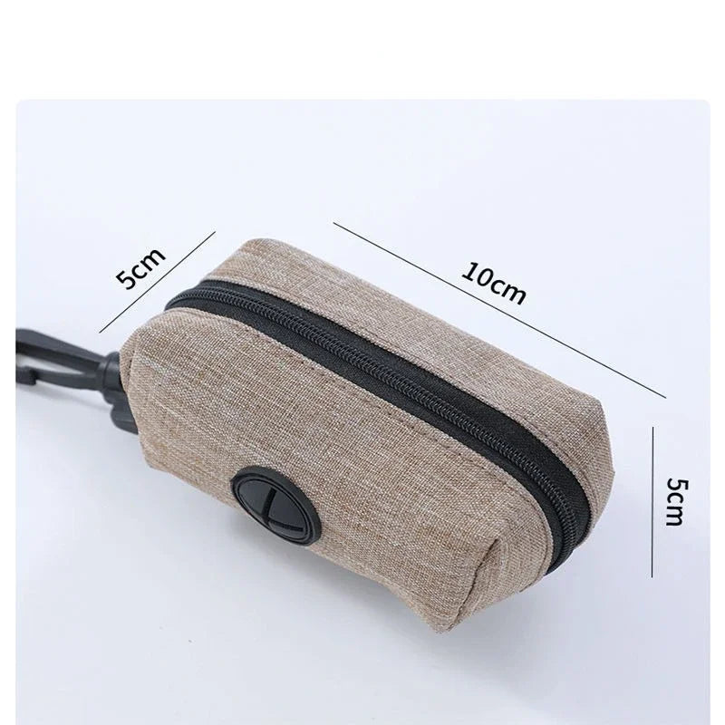Dog Poop Bag Dispenser Hangingable Dog Poop Bag Holder Dispenser for Dogs Walking Garbage Bags Dispensers Pet Supplies