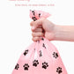 Dog Poop Bag Biodegradable Pet Dog Poop Bag Zero Waste Dog Pooper Bags Paw Doggy Litter Poop Bag Dog Poop Bag Dispenser