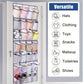 1X 24 Grid Wall-Mounted Sundries Shoe Organiser Fabric Closet Bag Storage Rack Mesh Pocket Clear Hanging Over The Door Cloth Box