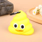 creative poop shaped pet poop waste bag dispenser portable pet bin bag holder with clip pet dog leash outdoor walking and travel