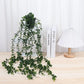 Artificial Hanging Plants with Pot Fake Plants Hanging Vines Shelf Plants Decor Potted Plants for Home Indoor Outdoor Decoration