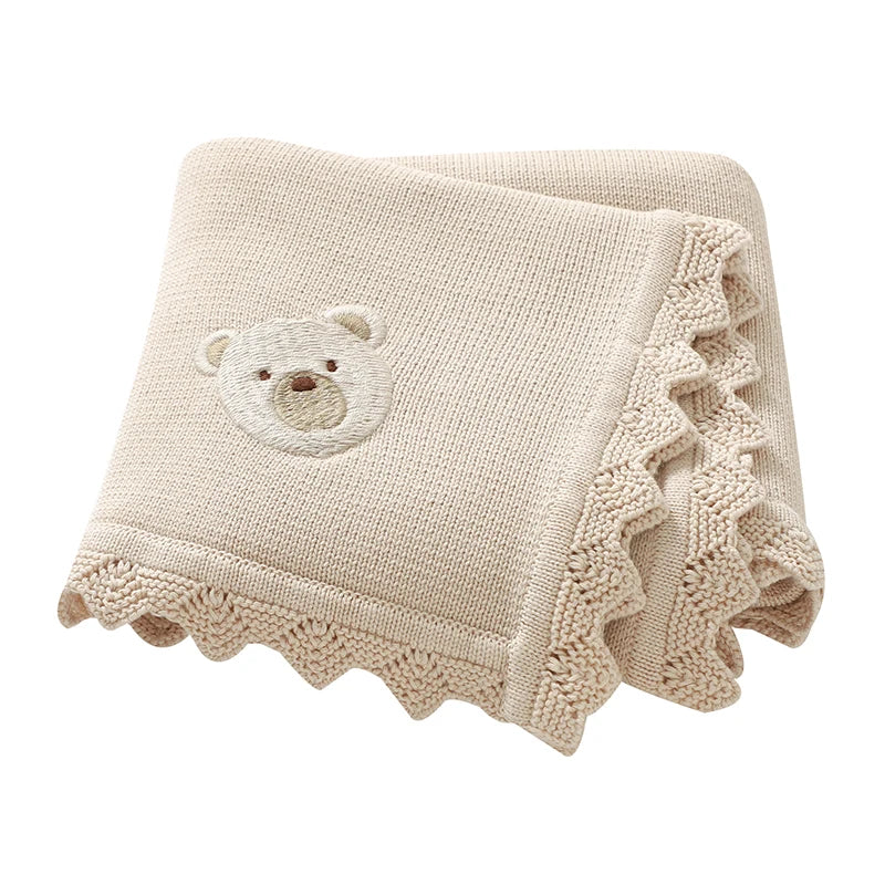 Month Baby Blanket Newborn Infant Swaddle Wrap Crib Cuddle for Stroller Nursery Travel 90*70cm Toddler Boys Girls Dual-Use Stuff