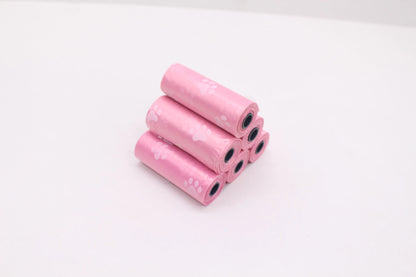 Biodegradable Dog Poop Bags 1/3/5/10/15Rolls Outdoor Cleaning Waste Bag with Breakpoint, Puppy Cat Animal Stool Bag Pet Supplies