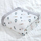 Baby Blankets 6 Layers 100% Cotton Gauze Breathable Infant Wrap Soft Absorbent Newborn Swaddle Blankets Cartoon Baby Bath Towel