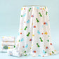 Baby Swaddle Blanket Cotton Soft 2 Layer Muslin Newborn Summer Blankets Quick Dry Kids Bath Towel Baby Stroller Blanket Cover