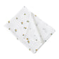 Baby Cotton Muslin Swaddle Blanket Floral/Animal Print Stroller Blanket Infant Diaper Newborn Receiving Blanket